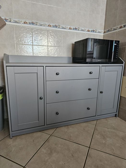 Armário Ikea Cinza