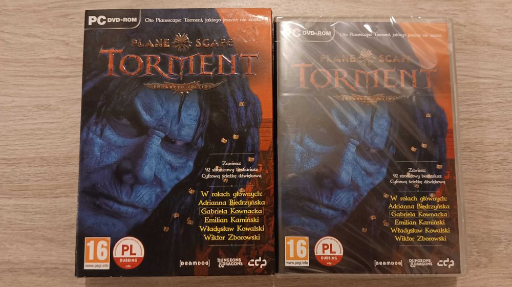 Gra PC Planescape Torment Enhanced Ediotion PL NOWA, FOLIA, UNIKAT