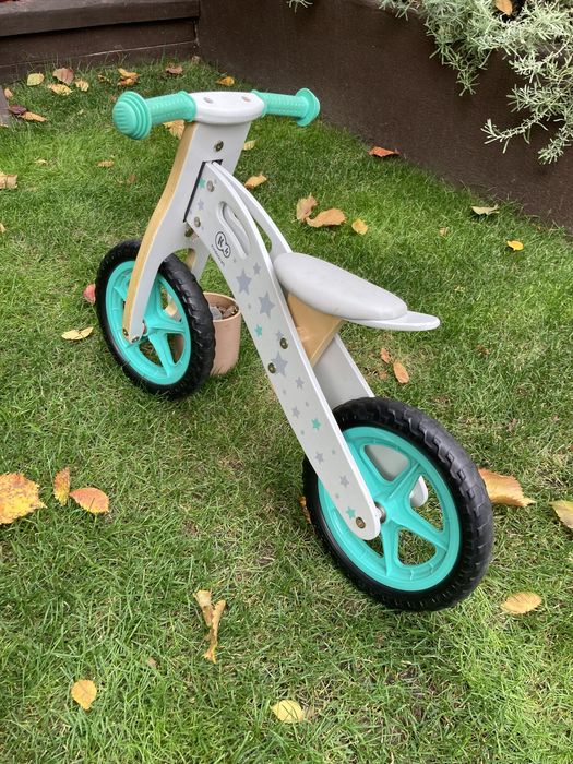 Новий біговел Kinderkraft Runner деревяний