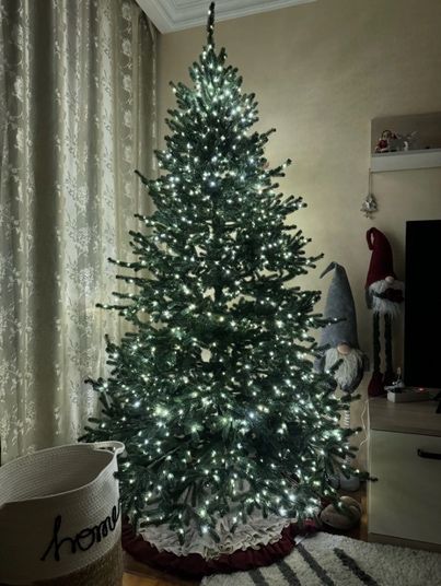 Гірлянда роса світлодіодна 120 м 1200 led