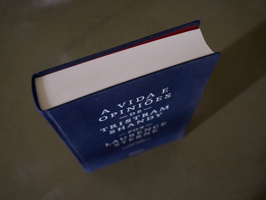 Livro A Vida e Opiniões de Tristram Shandy - Laurence Sterne