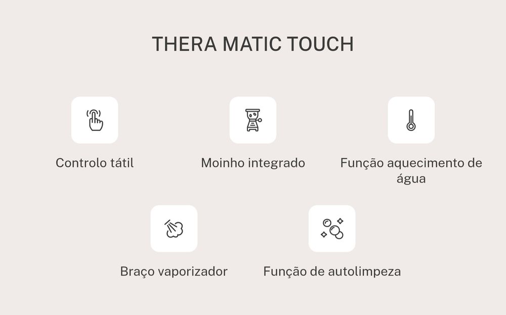 Máquina de café superautomática