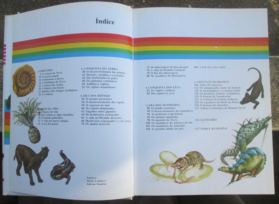 Enciclopédia Juvenil Ilustrada, Pré-História (1980)