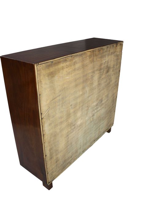 Witryna / bibloteczka stojąca art - deco w orzechu  po renowacji antyk