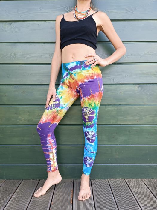 Legginsy tie dye