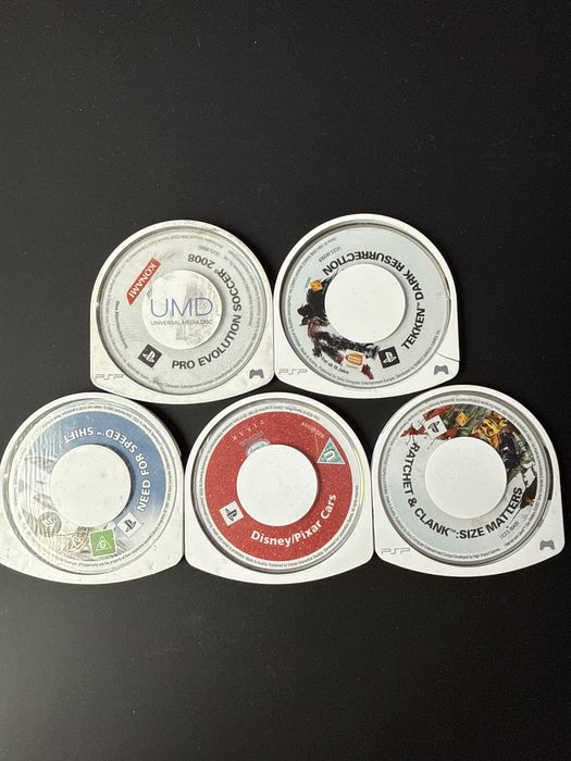 Pięć gier na PSP