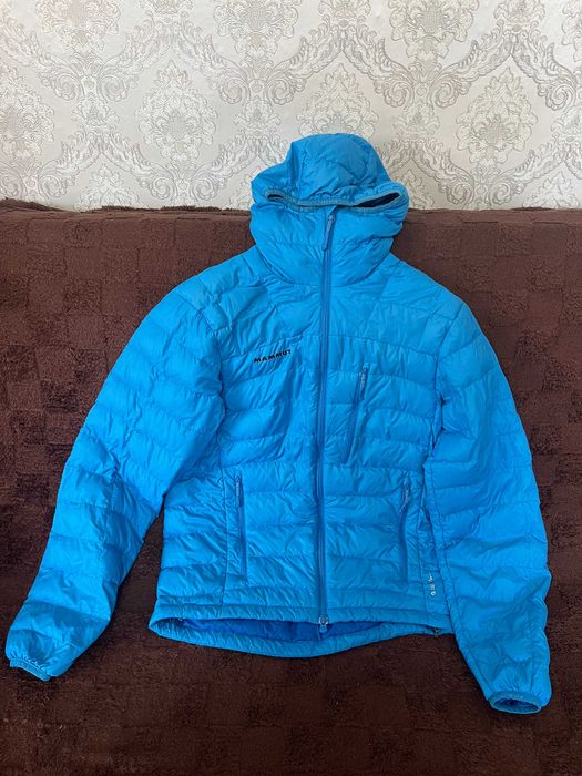 Mammut Broad Peak Hooded Jacket пуховик оригінал синій