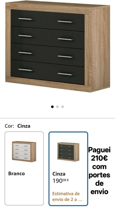 Cómoda NOVA acabada de montar