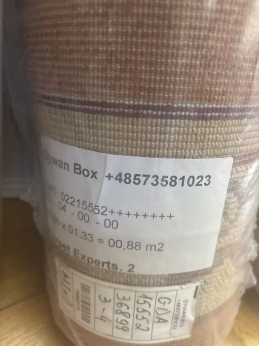 Chodniki 4 sztuki - wyprane