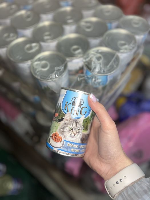 Корм для котів! Сухий вологий корм