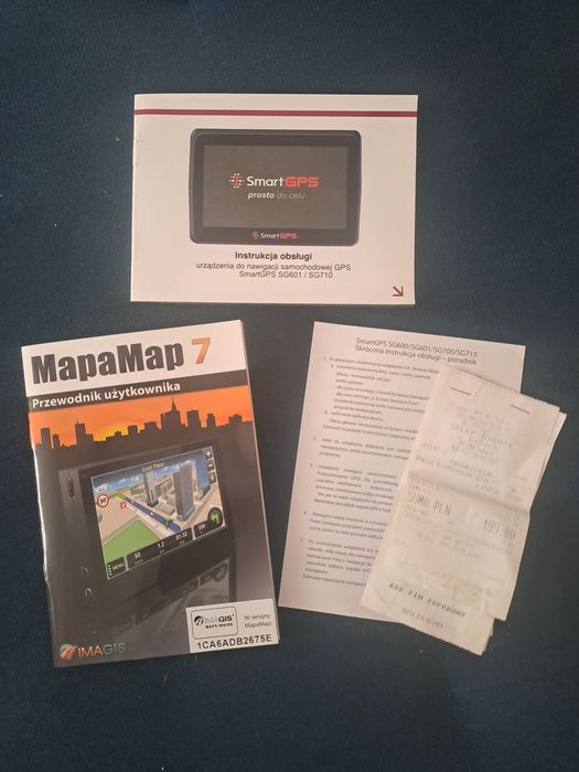 Nawigacja SmartGPS SG710 MapaMap TOP