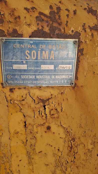 Central de betao soima 500l