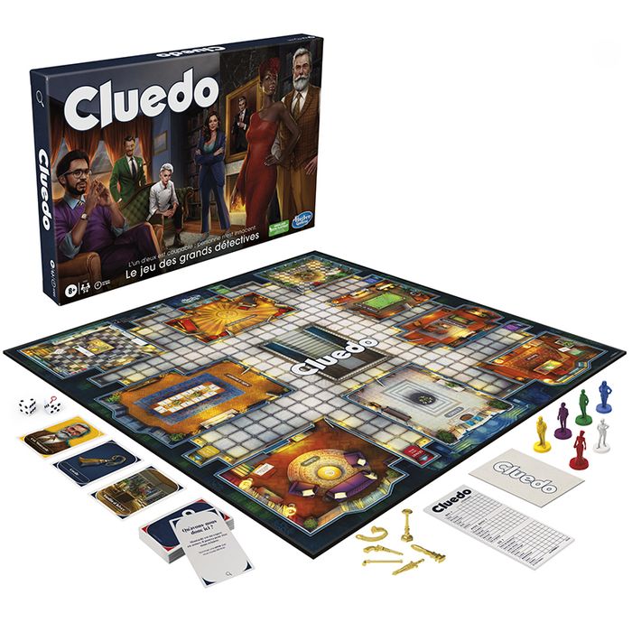 Cluedo Classic gra planszowa detektywistyczna