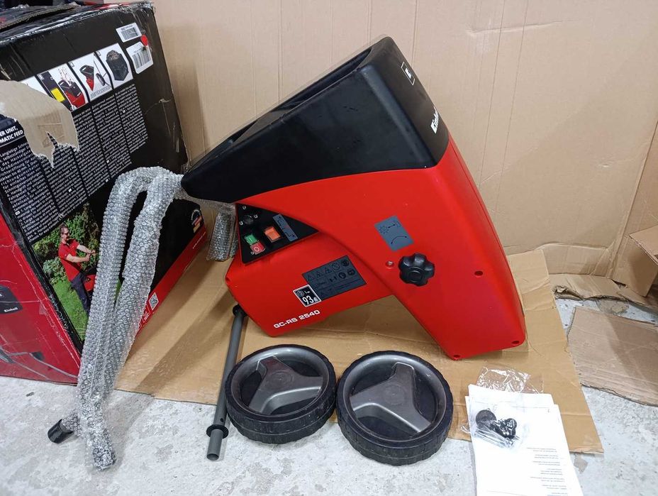 Rozdrabniacz do gałęzi frezowy cichy Einhell GC-RS 2540 moc 2500W 40mm