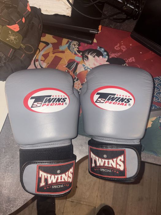 Перчатки Twins Special 14 oz Оригинал Thailand Натуральная кожа