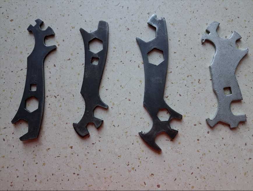 4 stare klucze do roweru stan bardzo dobry