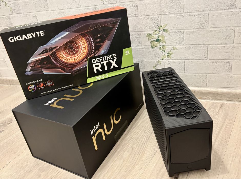 NUC11 Extreme i7-11700B 32GB 500GB  + RTX 3060Ti