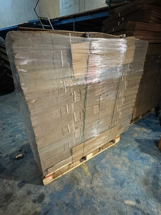 Karton klapowy 570x440x250 mm waga ok 500 g pudełko kartonowe-30 sztuk