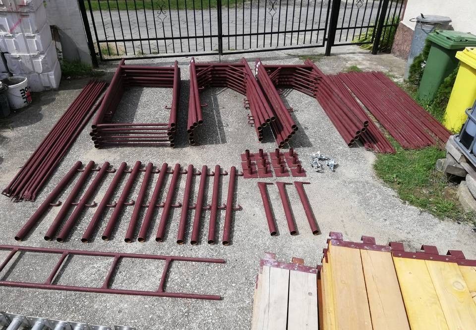 Rusztowanie budowlane 200m2