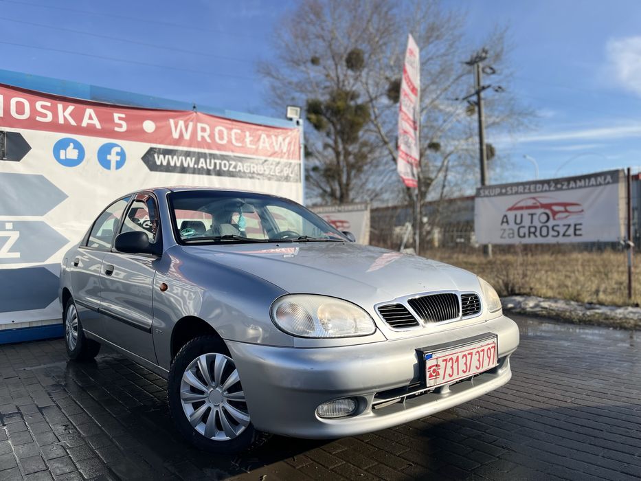 Daewoo Lanos 1.5 Benzyna//Wspomaganie//Elektryczne szyby//Zamiana