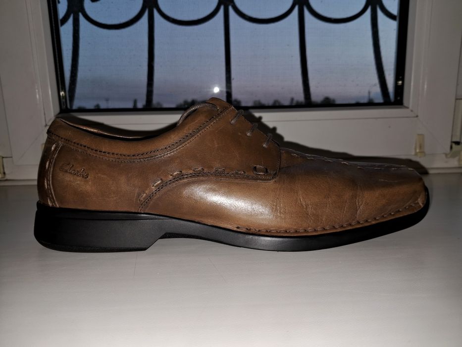 Чоловічі шкіряні туфлі Clarks