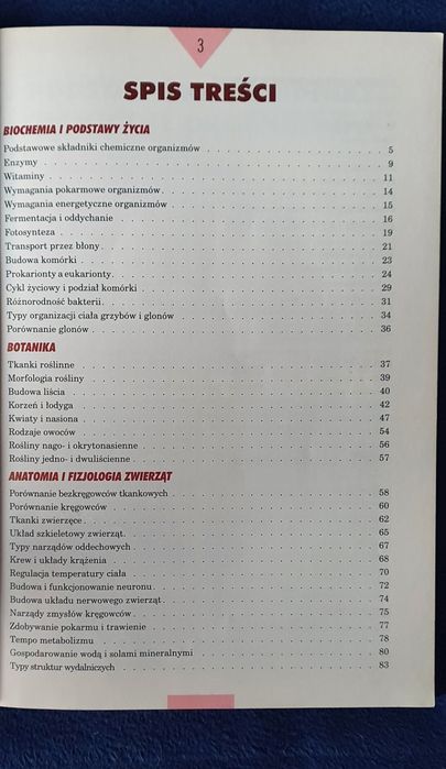 Biologia Na Czasie 3 Spis Treści