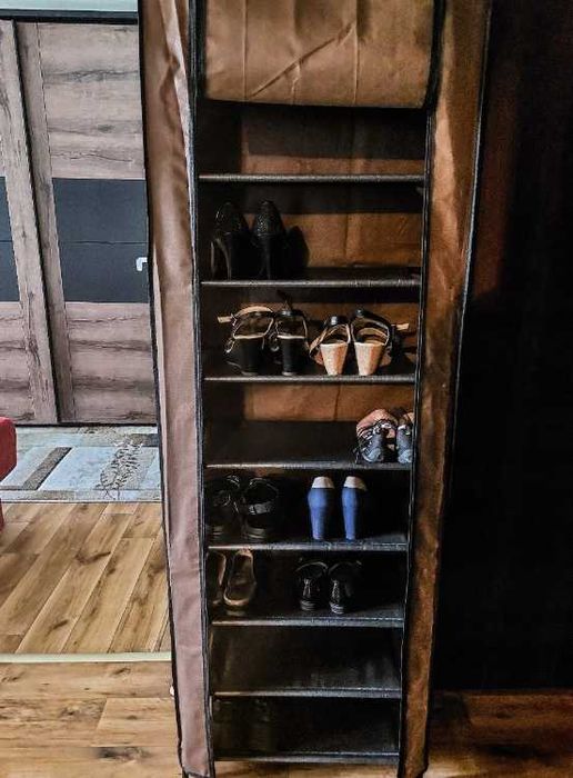 Szafka Organizer stojak regał na buty ubrania składana z półkami