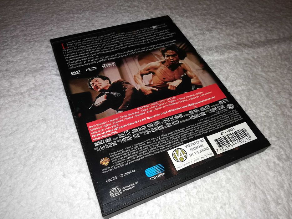 o dragão ataca (filme/dvd) com bruce lee