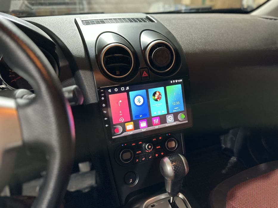 Андроїд магнитола Nissan Qashqa j10 9 дюймів, CarPlay