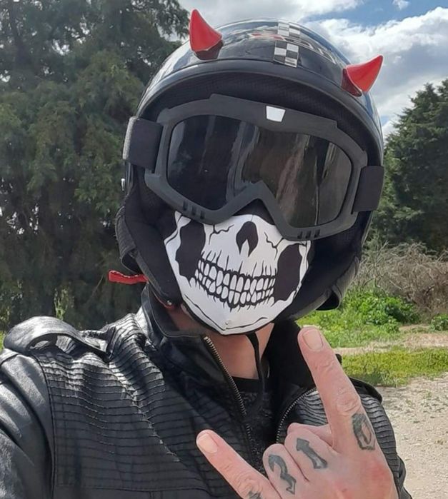 Chifrinhos para capacete