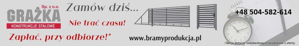 Brama przesuwna stalowa 4m profil 25x25mm ocynk ogniowy PRODUCENT!