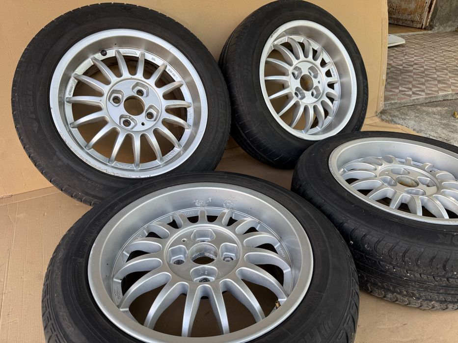 Jantes 15 4x100 com pneus