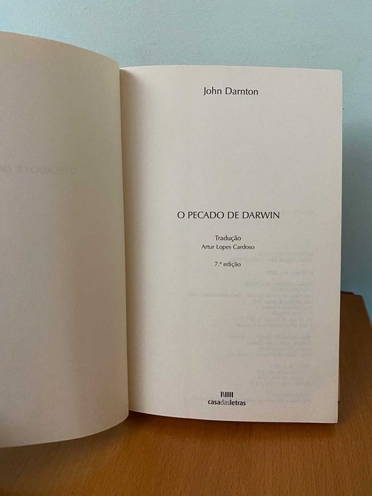 O Pecado de Darwin - John Darnton
