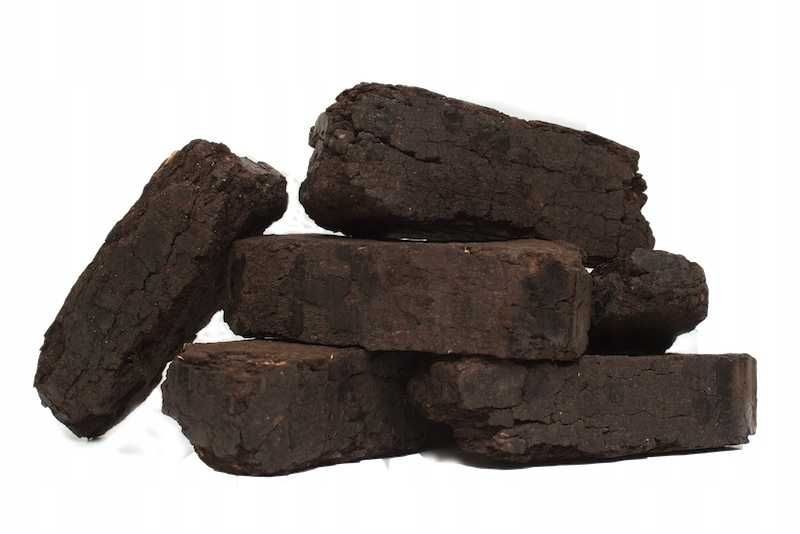 Torfowy, brykiet torfowy do komina i pieca, opakowanie 20 kg próbnik
