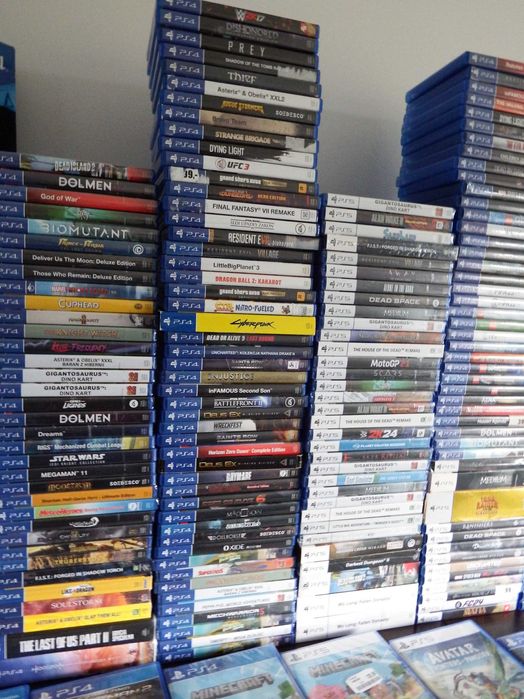KUTNO szuka GIER PS4 / PS5 ??? ZOBACZ KONIECZNIE  mega wybór gier