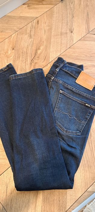 Spodnie męskie big star ciemny granat rozmiar S
