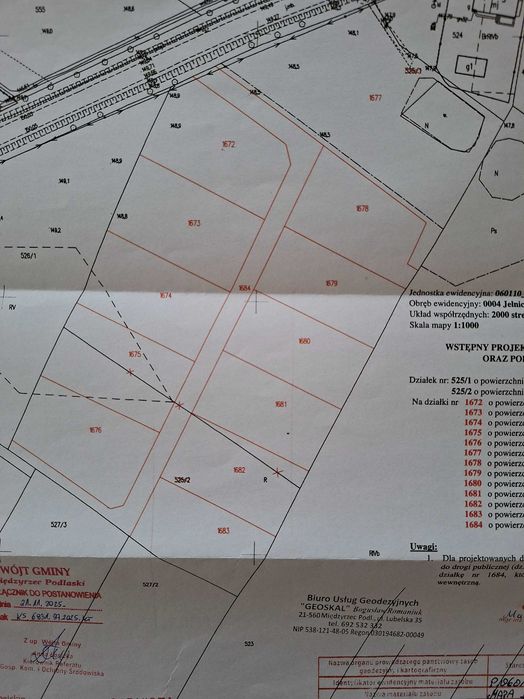 Działki budowlane Jelnica 1500m2