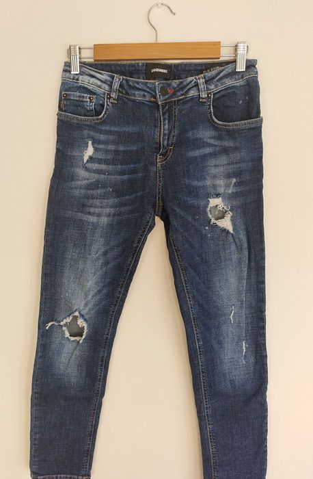 Dżinsy/Jeansy z dziurami, Dsquared2, r. 29