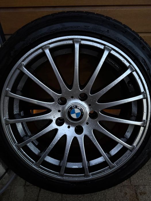 Felgi 17" 5x120 multispoke (wzór a'la Styling 73) BMW E46/E36+opony letnie 225/45 R17