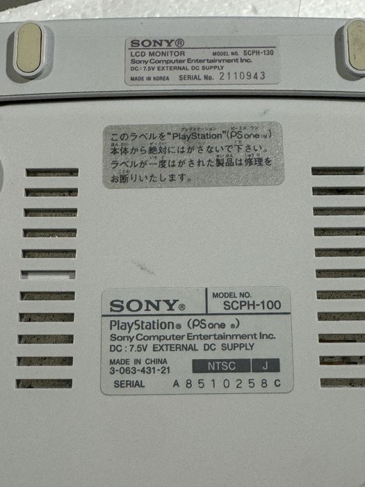 Consola PsOne com Lcd