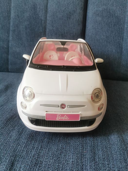 Fiat 500 plus lalka barbie