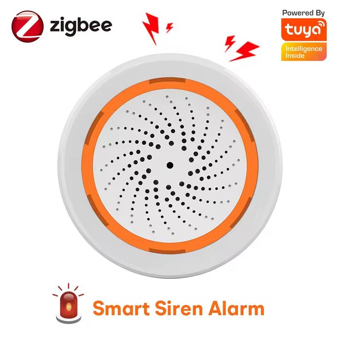 Syrena alarmowa dzwonek Zigbee Tuya Smart life