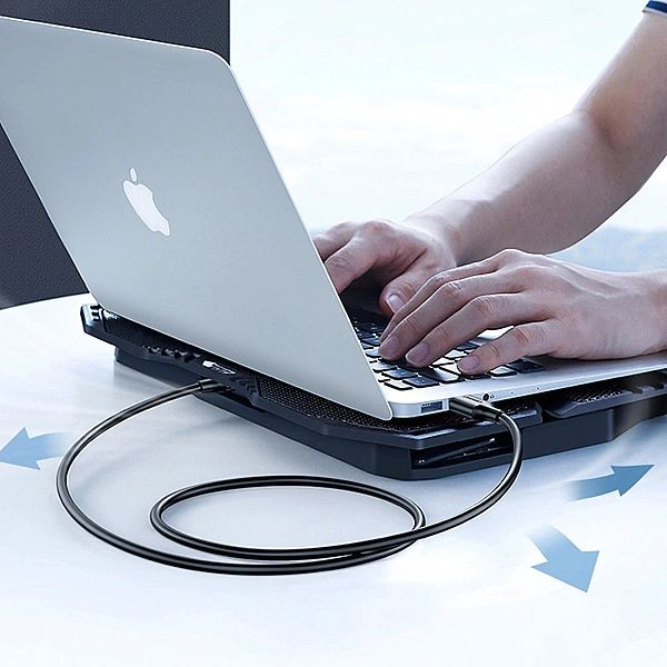 Ugreen kabel Usb - Usb 2.0/480Mb/s 0.25m czarny (us102)