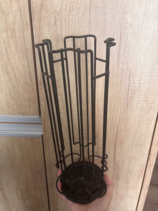 Organizador de cápsulas de café rotativo