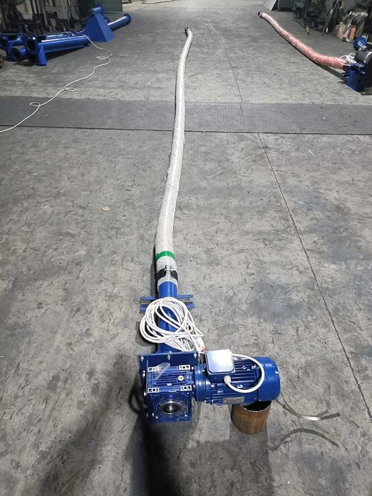 АКЦІЯГнучкий шнек для зерна, шнек безосевой, гибкий шнековый погрузчик