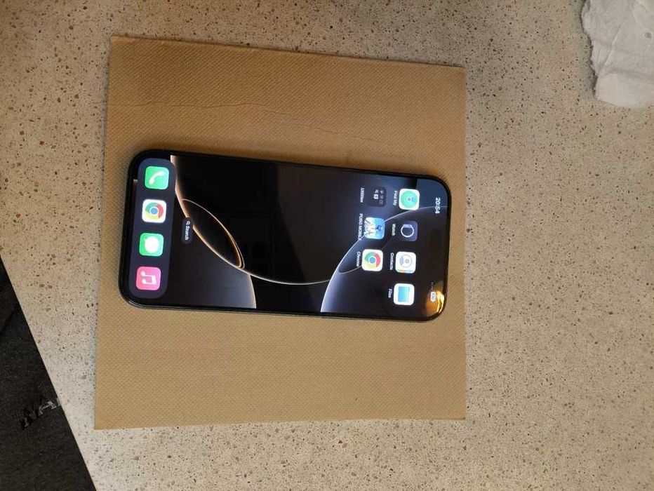 iphone 16 pro max 256 gb titanium/czarny 100% bateria