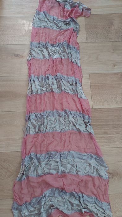 Apaszka różowa 200x60