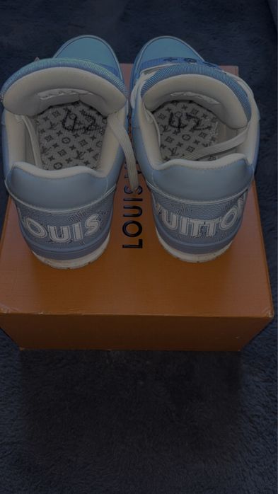 Buty Louis Vouitton Blue Niebieskie