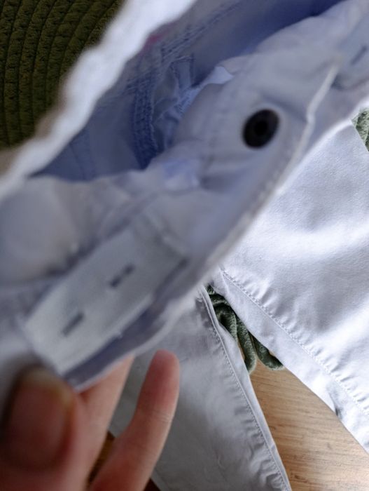 Spodnie ,jasnoniebieskie r.,86