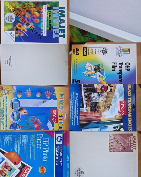 Papel Fotográfico vários Epson inkejet gloss canva satin pack mix BASF